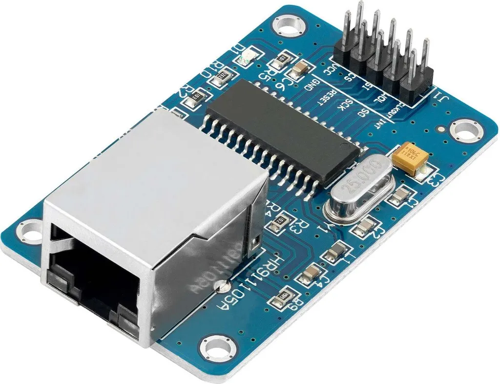 Modulo Rete LAN ENC28J60 per Smart Home | Compatibile Arduino SPI