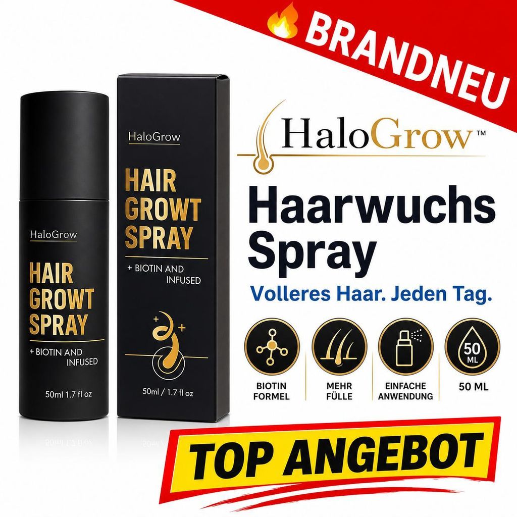 HaloGrow™ Haarwuchs Spray Haarwachstumsspray Produktbild 
