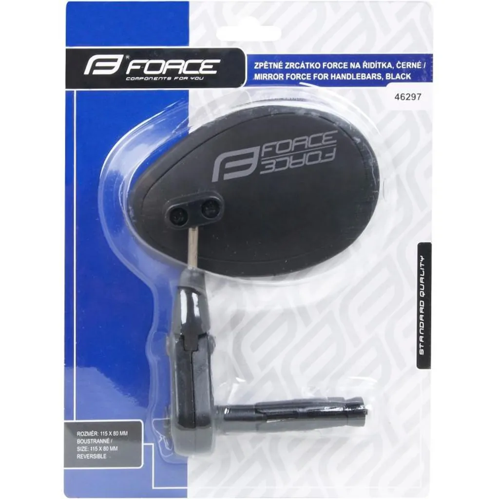 Éliminez les Angles Morts à Vélo - Rétroviseur Force Mirror Réversible - 3