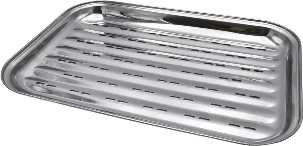 Perforowana falista płyta grillowa z powłoką Zdjęcie produktu 