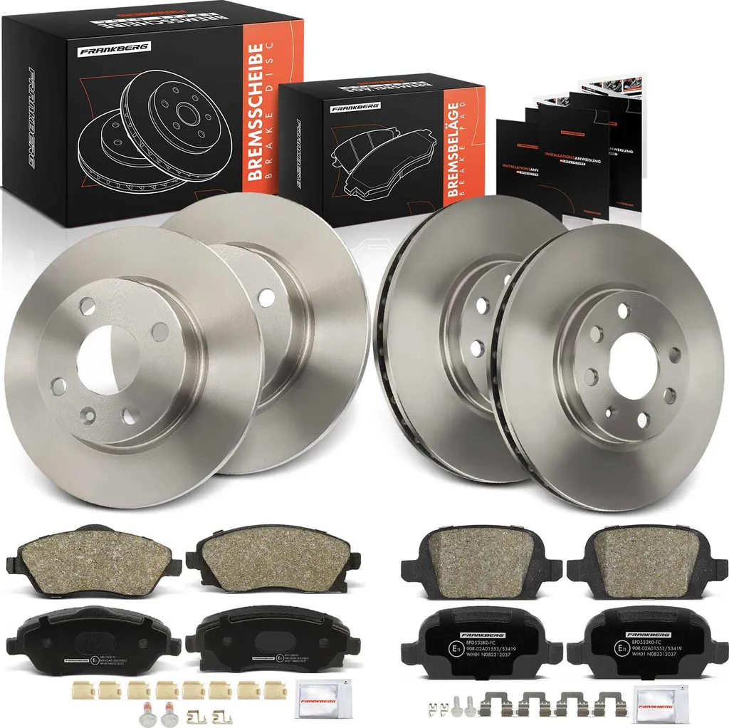 Disques et Plaquettes de Frein Haute Performance pour Opel Tigra B