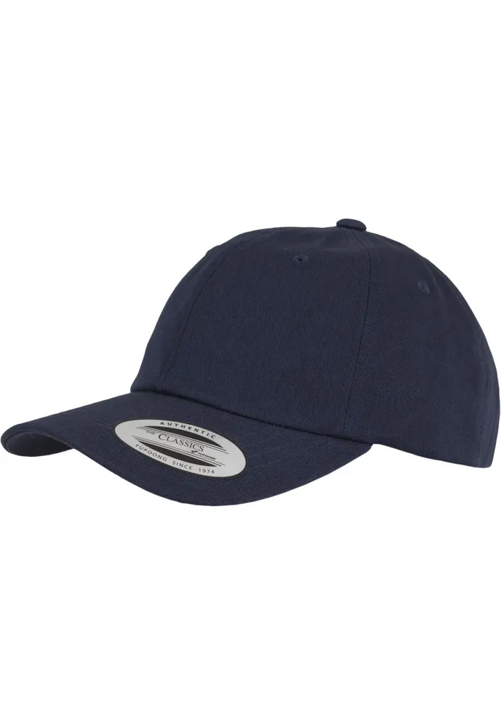 Cappellino Blu Navy Flexfit 6245CM - Cotone Twill Regolabile Premium
