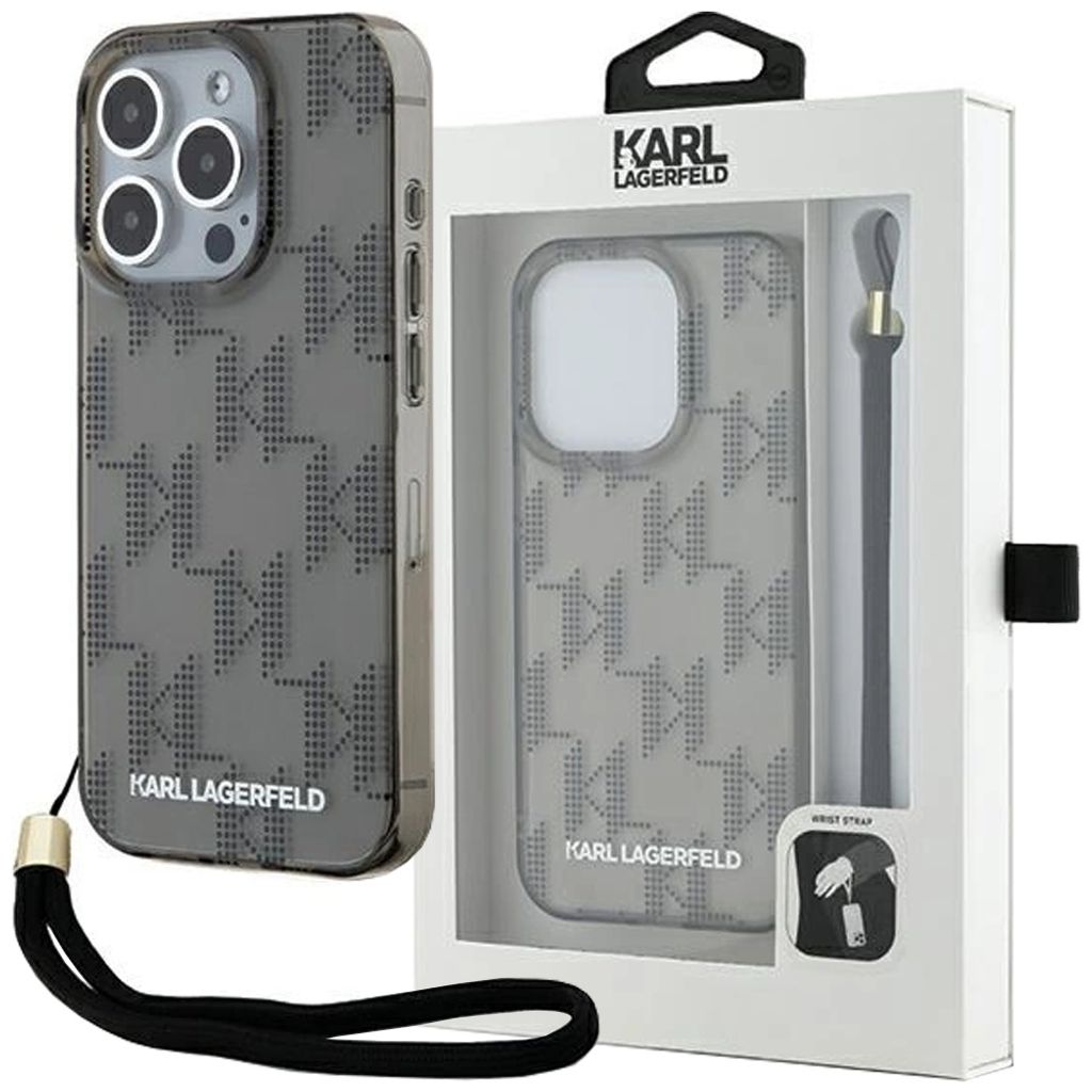 Etui Karl Lagerfeld Iml Mono Kl Muster & Schnur Na Iphone Produktbild 