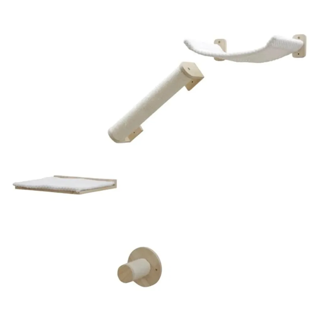 Mur de Jeu pour Chat Alps Kerbl : Gain de Place et Exercice 52 cm Nature