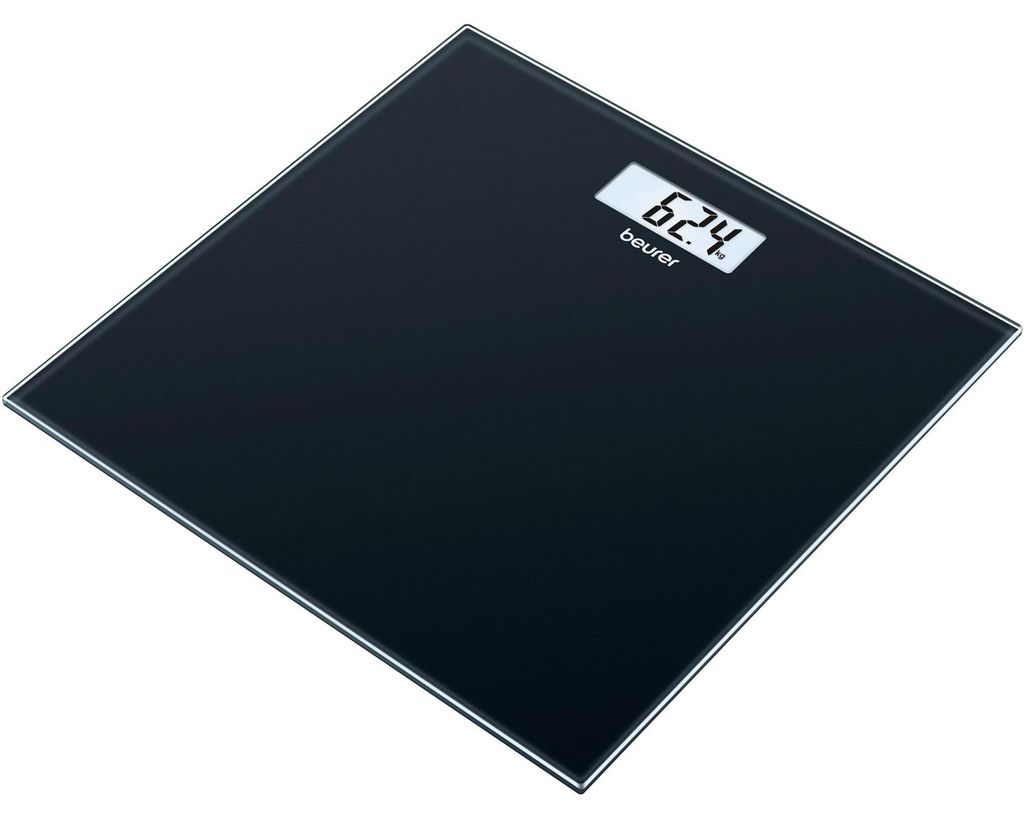 Beurer Personenwaage GS 10 Glas Schwarz Produktbild 