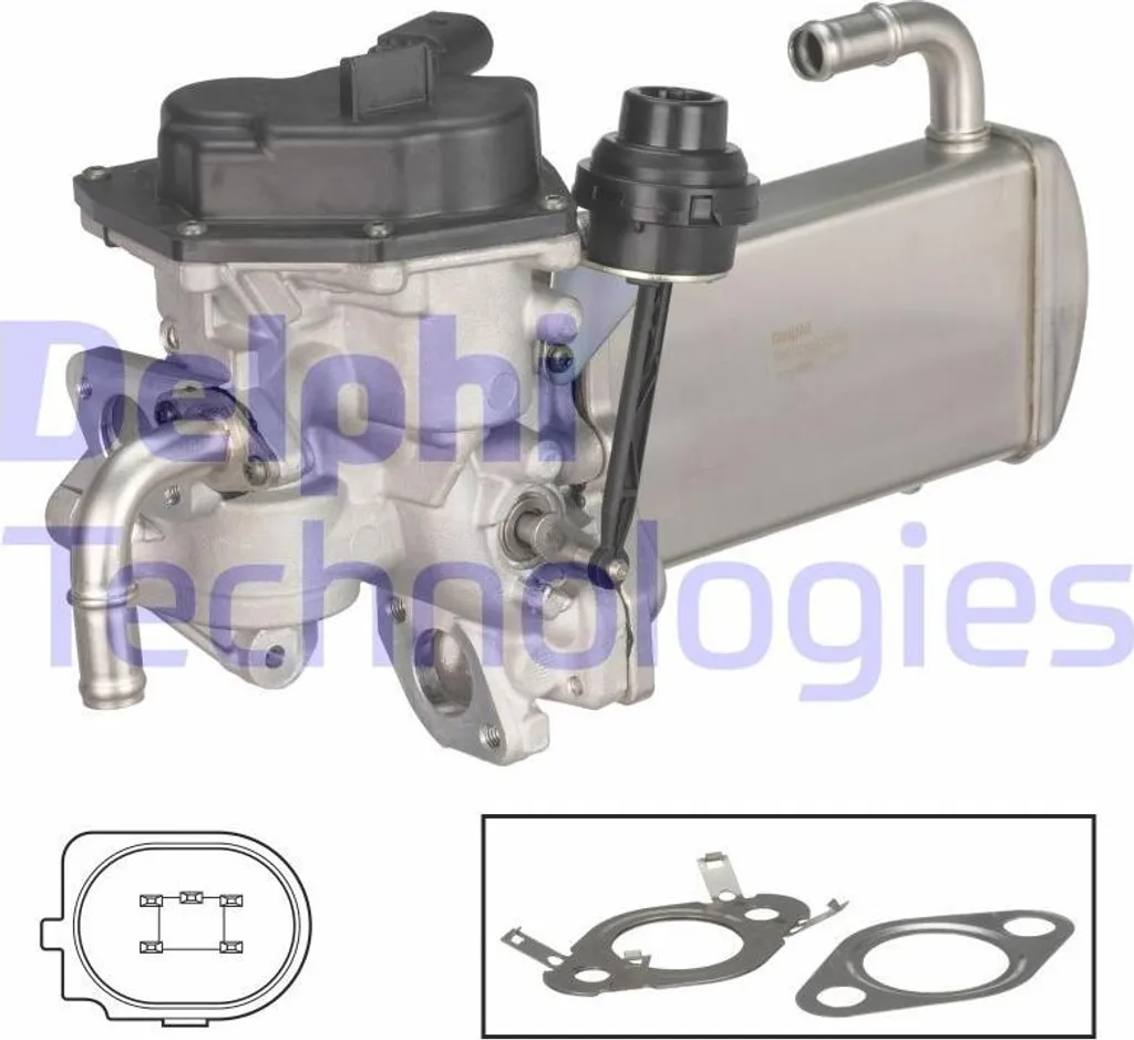 Vanne EGR Recirculation Gaz Delphi 03L131512BM Transporter V Multivan