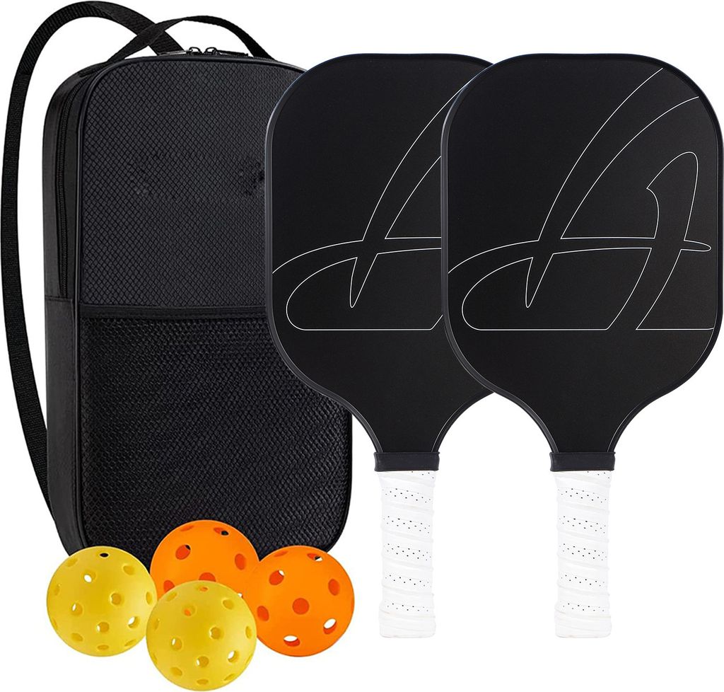 INF Sada na pickleball - rakety, míčky a taška ze skelných Obrázek produktu 