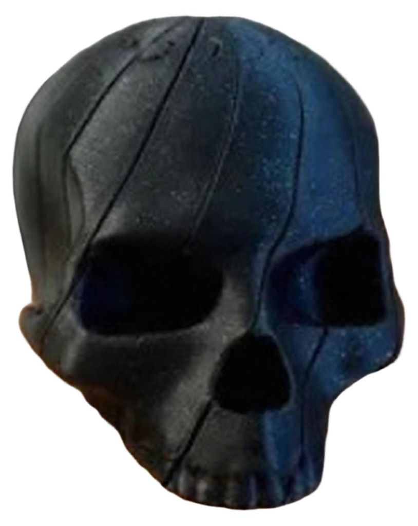 3D-gedruckter Totenkopf-Ornament, spiralförmiges sensorisches Fidget-Spielzeug, Mini-Schädel, flexibles Stressabbau-Spielzeug für Erwachsene und...