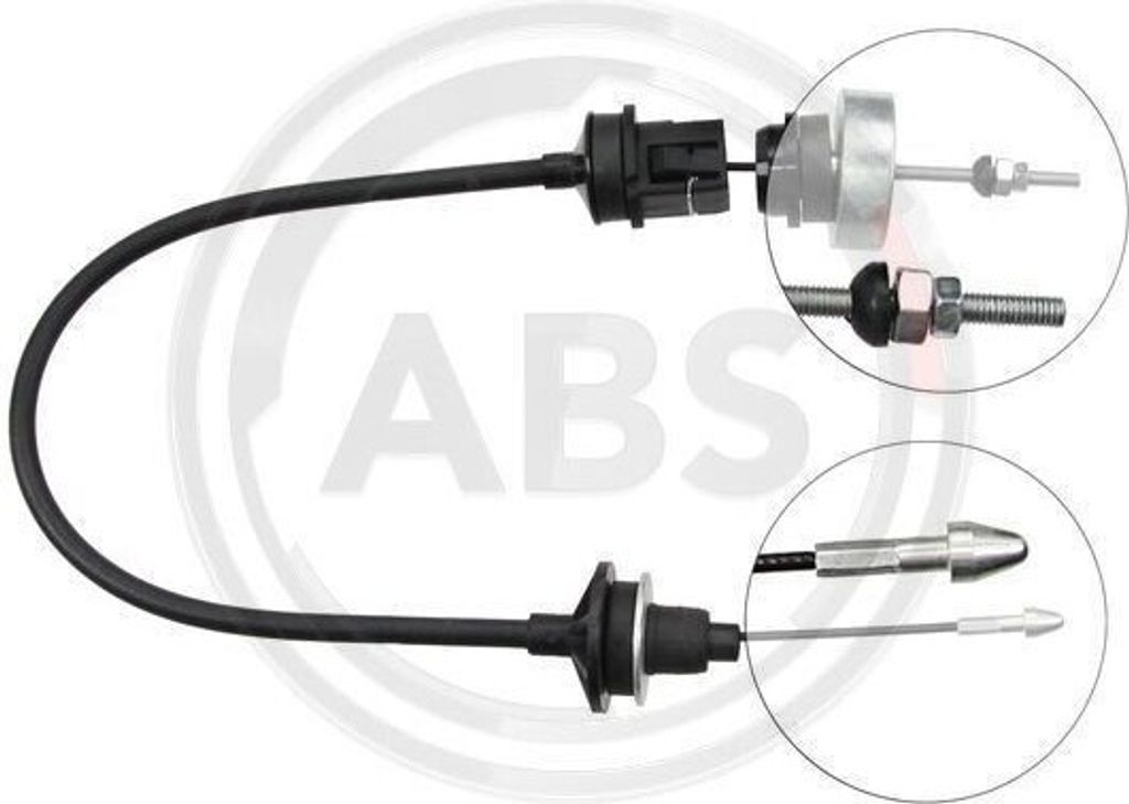 A.B.S. K27720 Kupplungsseil Seilzug für CITROËN Xantia Schrägheck (X1, X2)