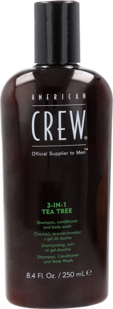 Shampooing American Crew 3-en-1 - Le Soin Idéal pour Homme Pressé