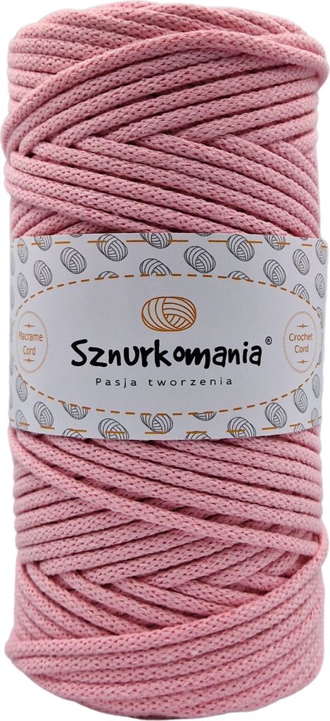 Kordel / 3mm / 100 Meter / Farbe / Puderrosa / Produktbild 