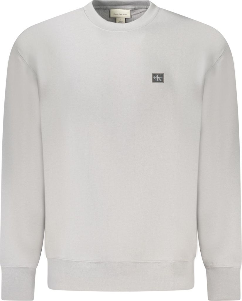 Herren Sweatshirt Grau: Nachhaltiges Design mit Logo-Akzent, Größe: XL Farbe: Grigio