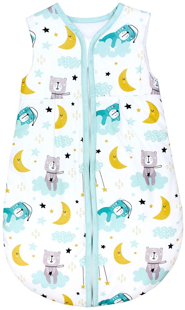 TupTam Ganzjahresschlafsack 2.5 TOG wattiert ärmellos Baby Produktbild 