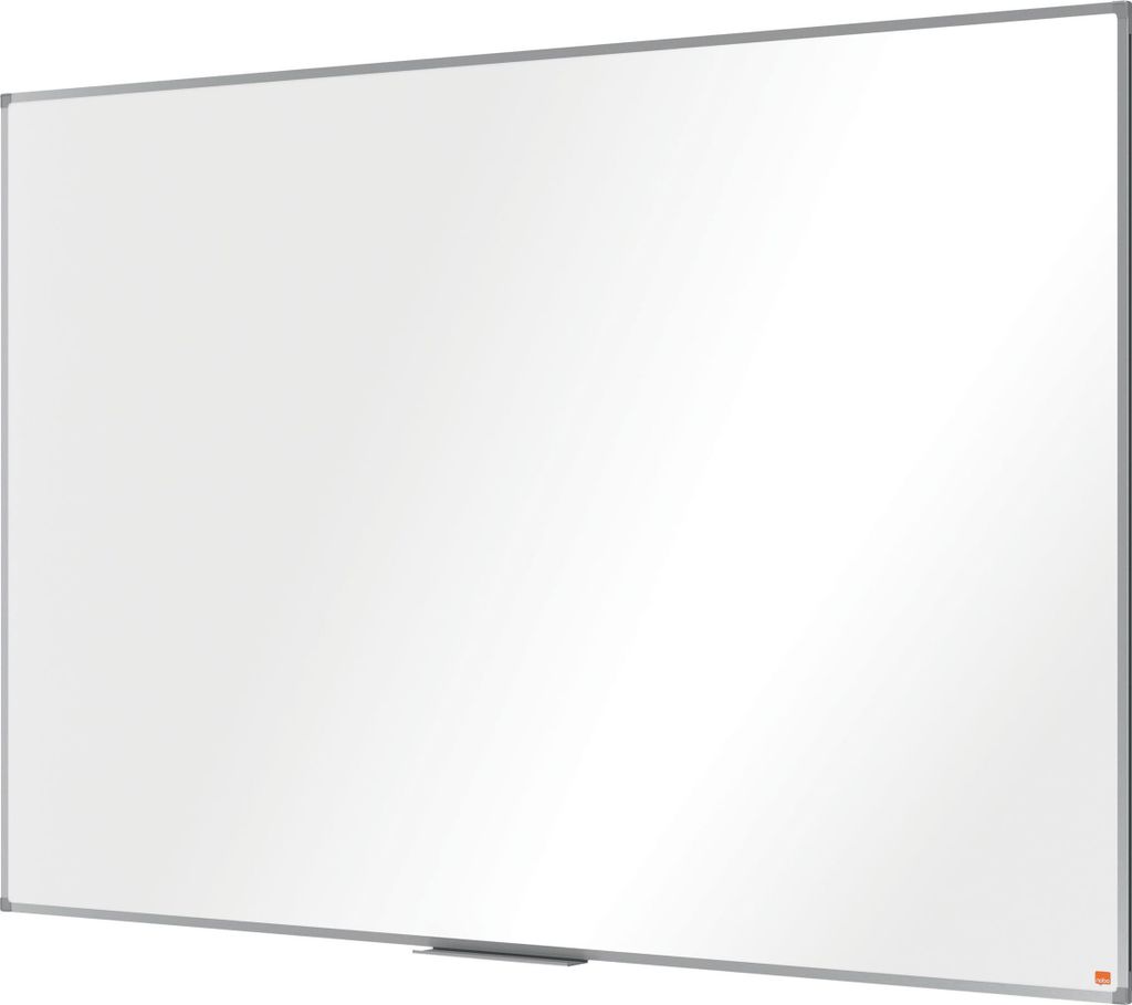 NOBO Essentials Magnettafel mit Aluminiumrahmen, lackierte Oberfläche, 180 x 120 cm, 12 mm tief