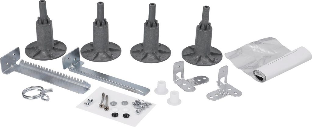 Montagematerial mit Füßen beko 1784430011 für integrierte Geschirrspüler