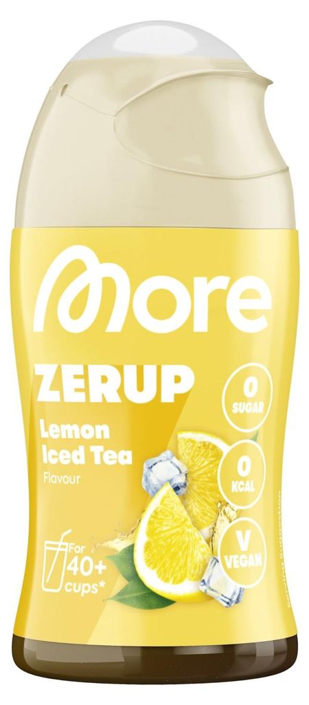 MORE Zerup - Zero Sirup Lemon Iced Tea | 65ml Produktbild 