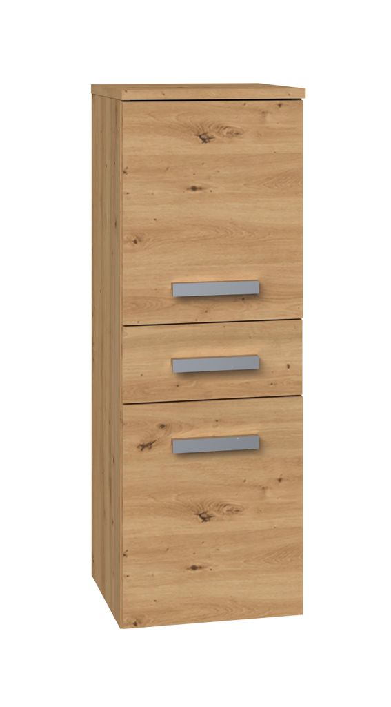 Armoire de toilette basse ATSO - chêne artisanal Image du produit 