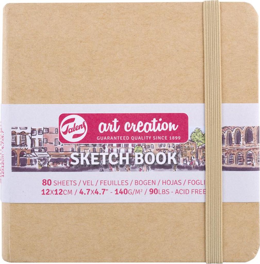ROYAL TALENS Art Creation Skizzenbuch 210 x 150 mm natur 80 Blatt