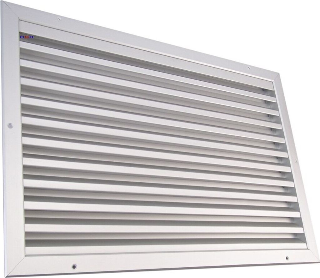 Lüftungsgitter LG 6040 RAA Lamellengitter Alu 645 x 445 mm Produktbild 