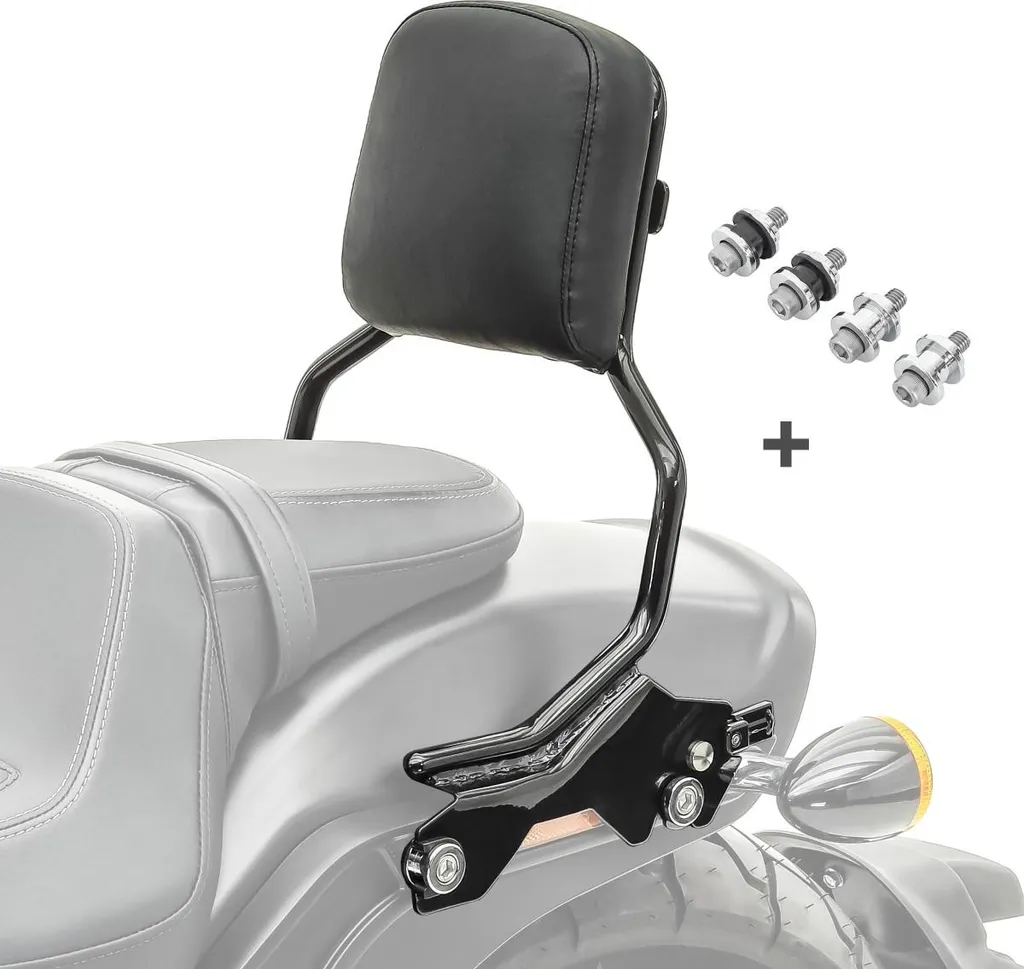 Sissybar Fat Bob Harley Davidson résout le manque de confort arrière