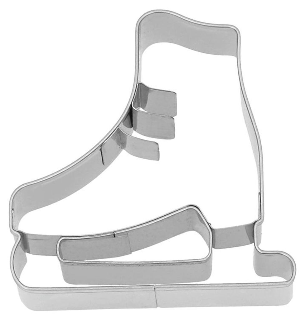 BIRKMANN Ausstechform Schlittschuh, 6 cm, Edelstahl, mit Produktbild 