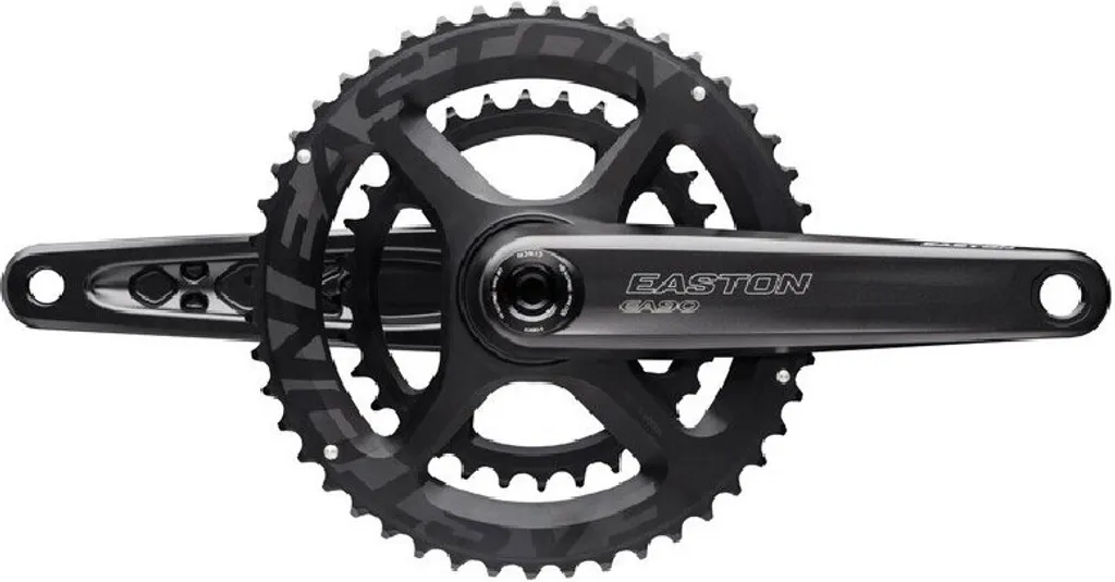 Pédalier de Vélo Route EA90 Noir 170mm en Alliage Haute Performance