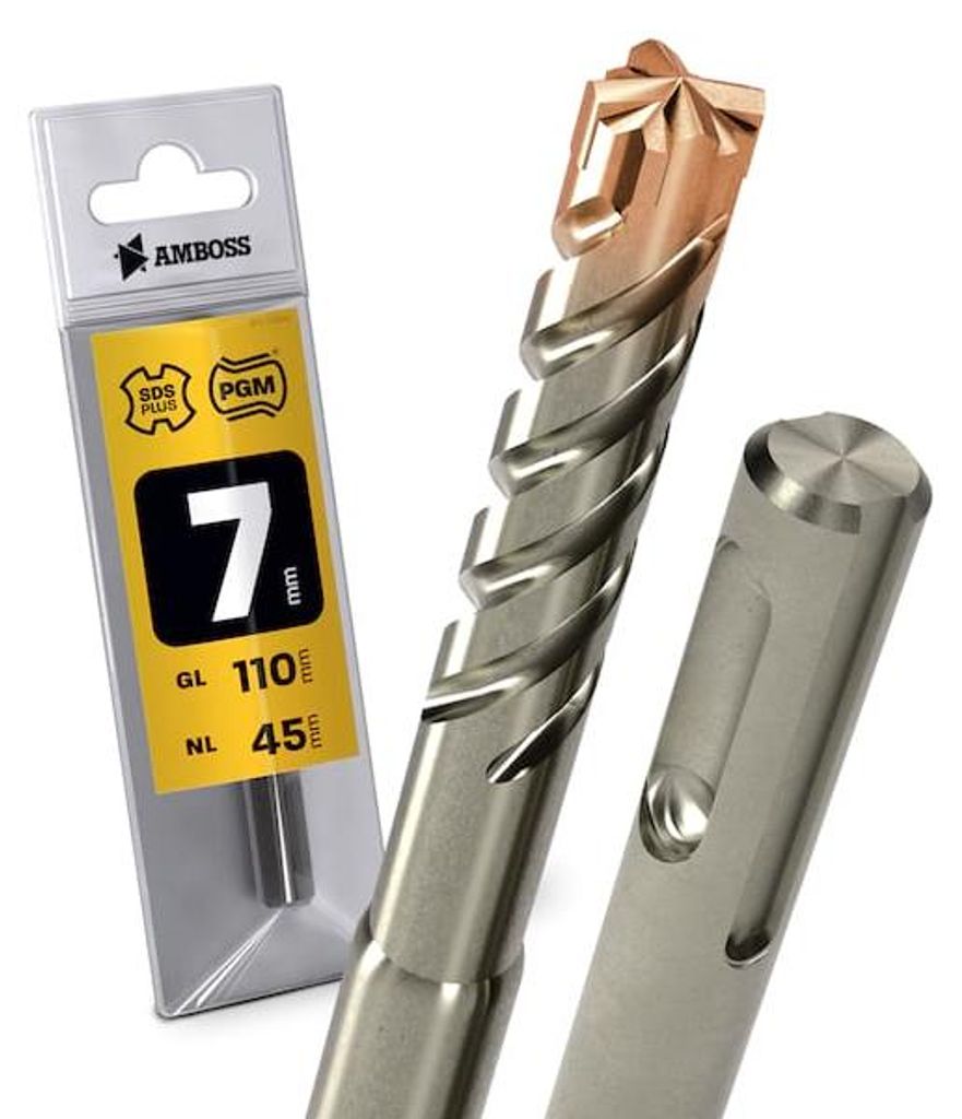 1x Bohrer SDS Plus Schaft - Ø:7 mm - GL: 110 mm