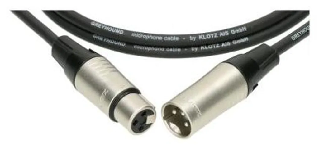 Câble Micro Klotz Greyhound GRG1FM05.0 XLR 5m pour Studio et Scène