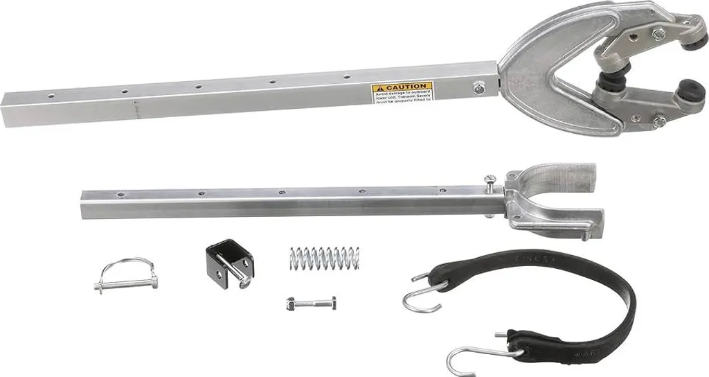 Support de moteur Attwood avec suspension antichoc réglable 78-101cm