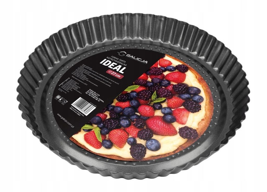 Forma do tarty nieprzywieralna Galicja Ideal 27cm Zdjęcie produktu 