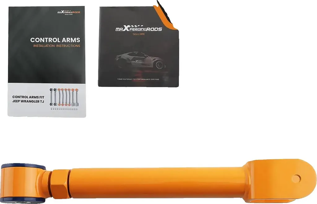 Bras de contrôle réglables en acier pour Jeep Wrangler TJ Max 17,9"