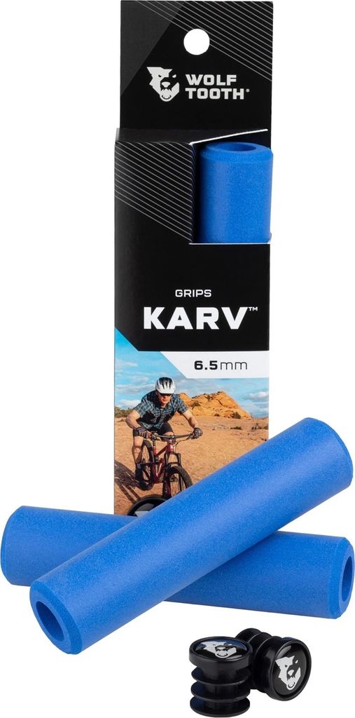 Wolf Tooth Karv Grips Blue 6.5 Lenkergriff