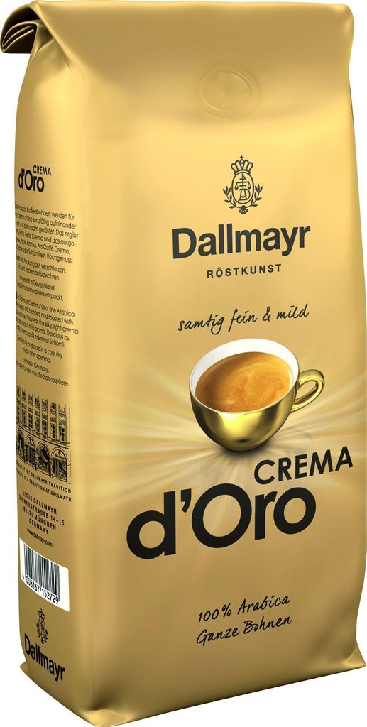 Dallmayr 534945002 Caffè Crema d'Oro - fine e delicato, Immagine del prodotto 