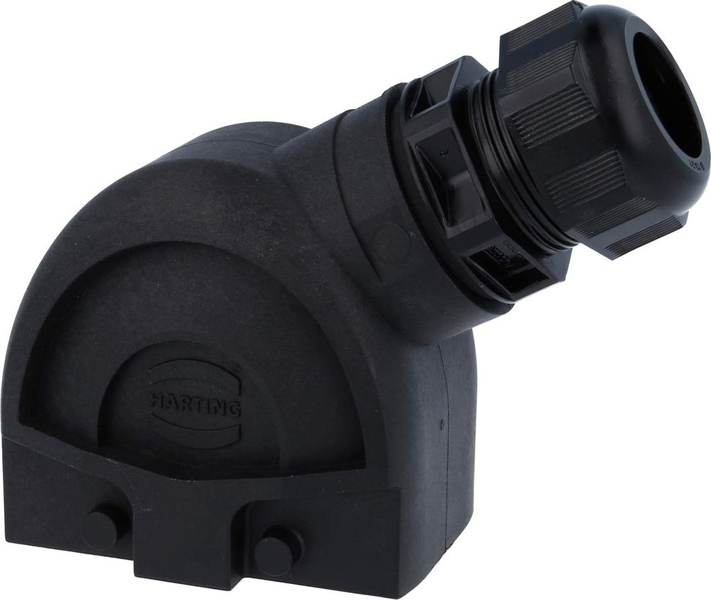 HARTING Han ECO 10B Tüllengehäuse, 1xM32 seitlicher Kabelabgang, für 2 Bügel (am Unterteil) Klemmbereich 13,0mm -