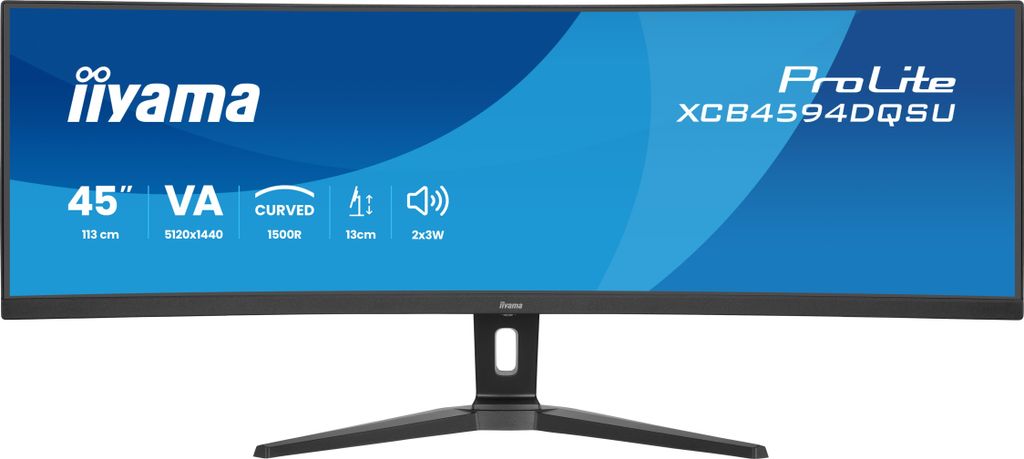 iiyama ProLite XCB4594DQSU-B1, 113 cm (44.5"), 5120 x 1440 Produktbild 