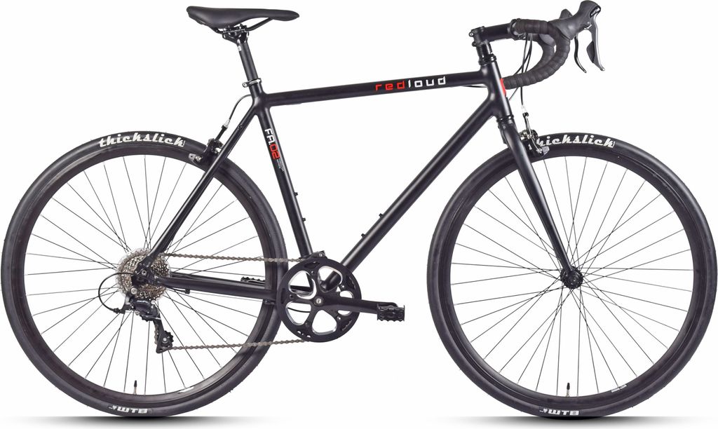 REDLOUD Fixie 28 Zoll FA.02 schwarz Rahmenhöhe 58 cm Damen Produktbild