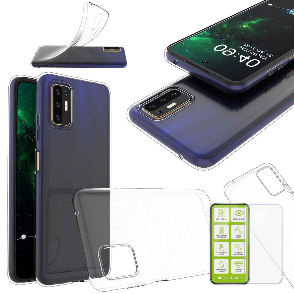 Pro HTC Desire 21 Pro Silikonové pouzdro TPU tenké + H9 Obrázek produktu 