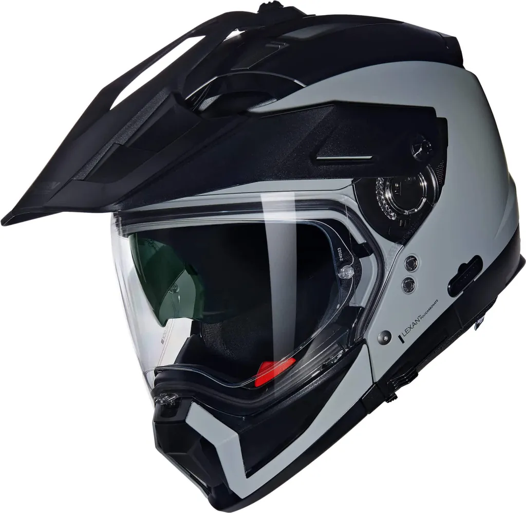Casque integral Nolan N70-2X 06 avec visiere pare-soleil gris XL
