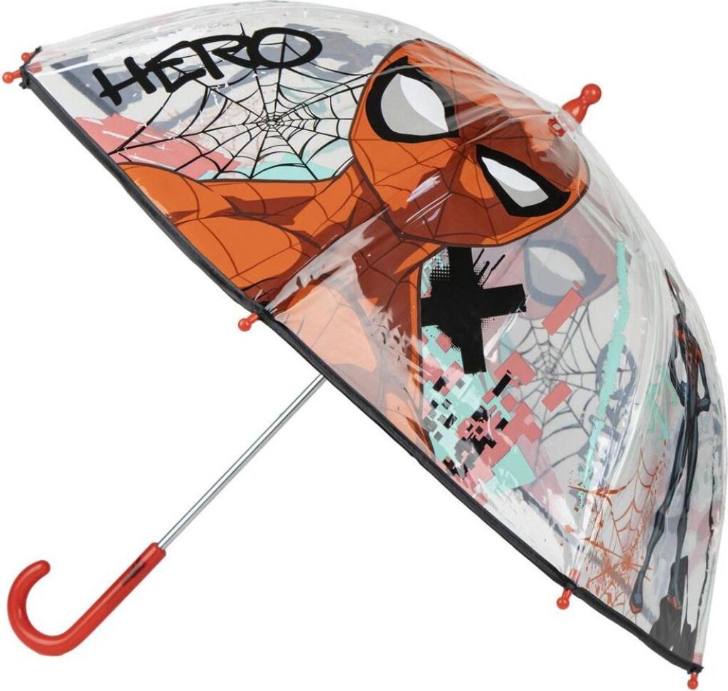 Spiderman Regenschirm ? 71 cm Leichter Kuppel-Schirm für Produktbild 