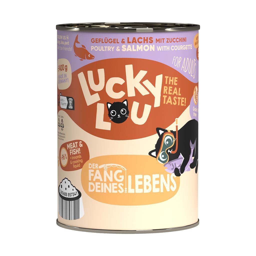 Lucky Lou Lifestage Adult Geflügel & Lachs