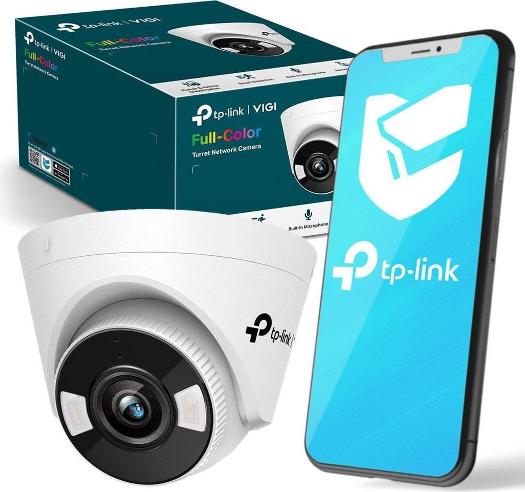 TP-LINK Caméra réseau à tourelle TP-Link VIGI 4MP Image du produit 