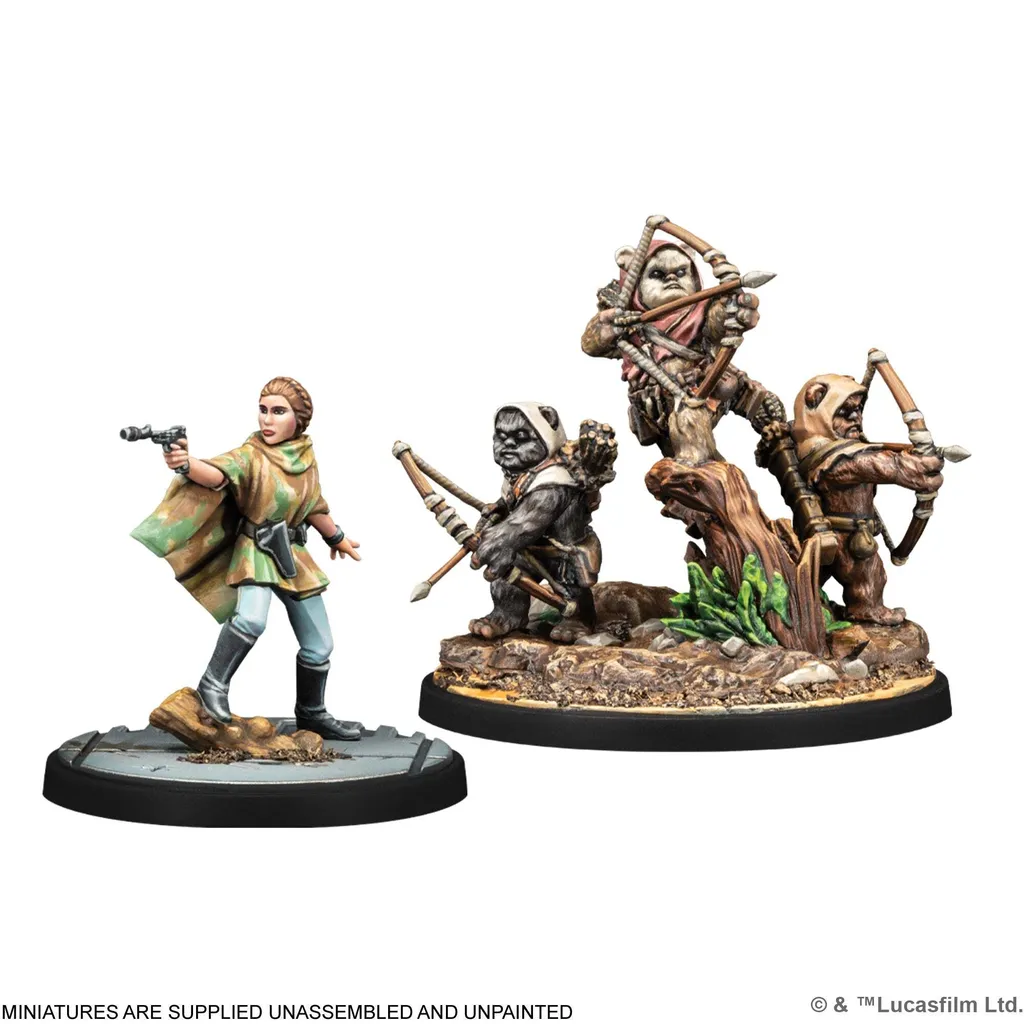 Star Wars Shatterpoint Ee Chee Wa Maa Squad Pack Extension Jeu Figurines