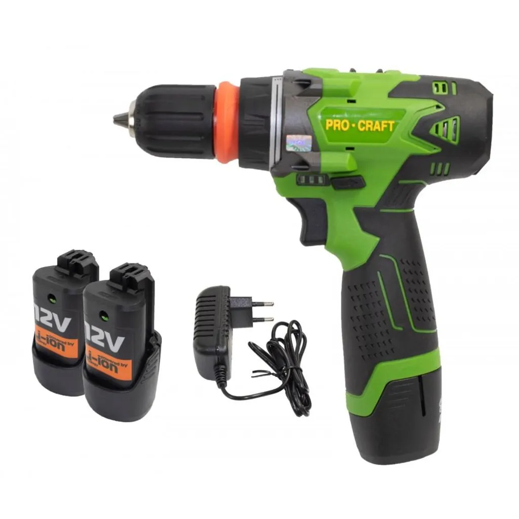 Perceuse visseuse 12V Procraft PA12DFR avec Batterie Lithium et DFR - 2