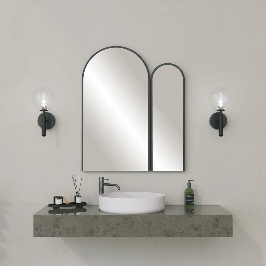 Miroir noir Classe Mirror 73x60cm - Agrandissez votre pièce simplement