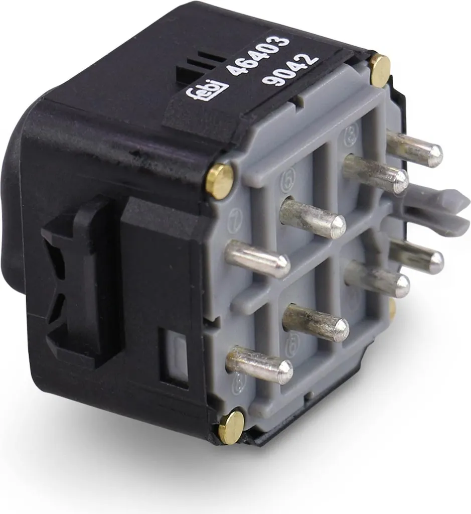 Bouton de commande rétroviseur extérieur FEBI 46403 électrique noir