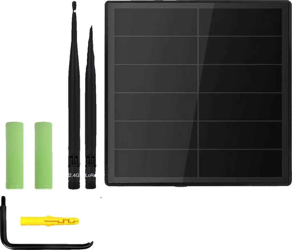 Passerelle LoRa Solaire Extérieure 6000mAh pour Réseau IoT Longue Portée