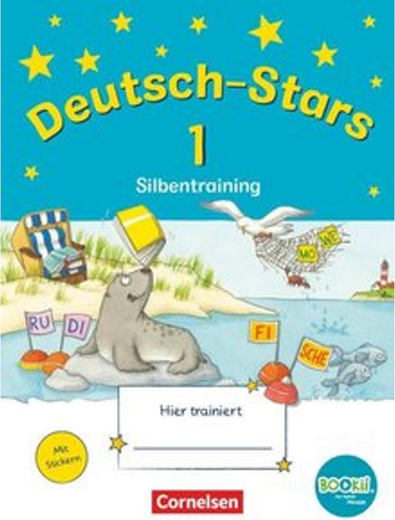 Deutsch-Stars - BOOKii-Ausgabe - 1. Schuljahr. Produktbild 