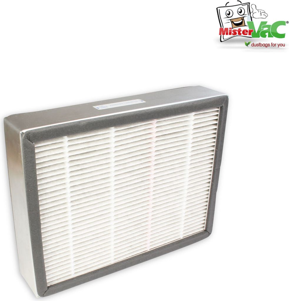 MisterVac Staubsaugerfilter Hepa Filter Ersatzfilter kompatibel mit BARCO Luftfilter (Staubfilter) OverView R9842800