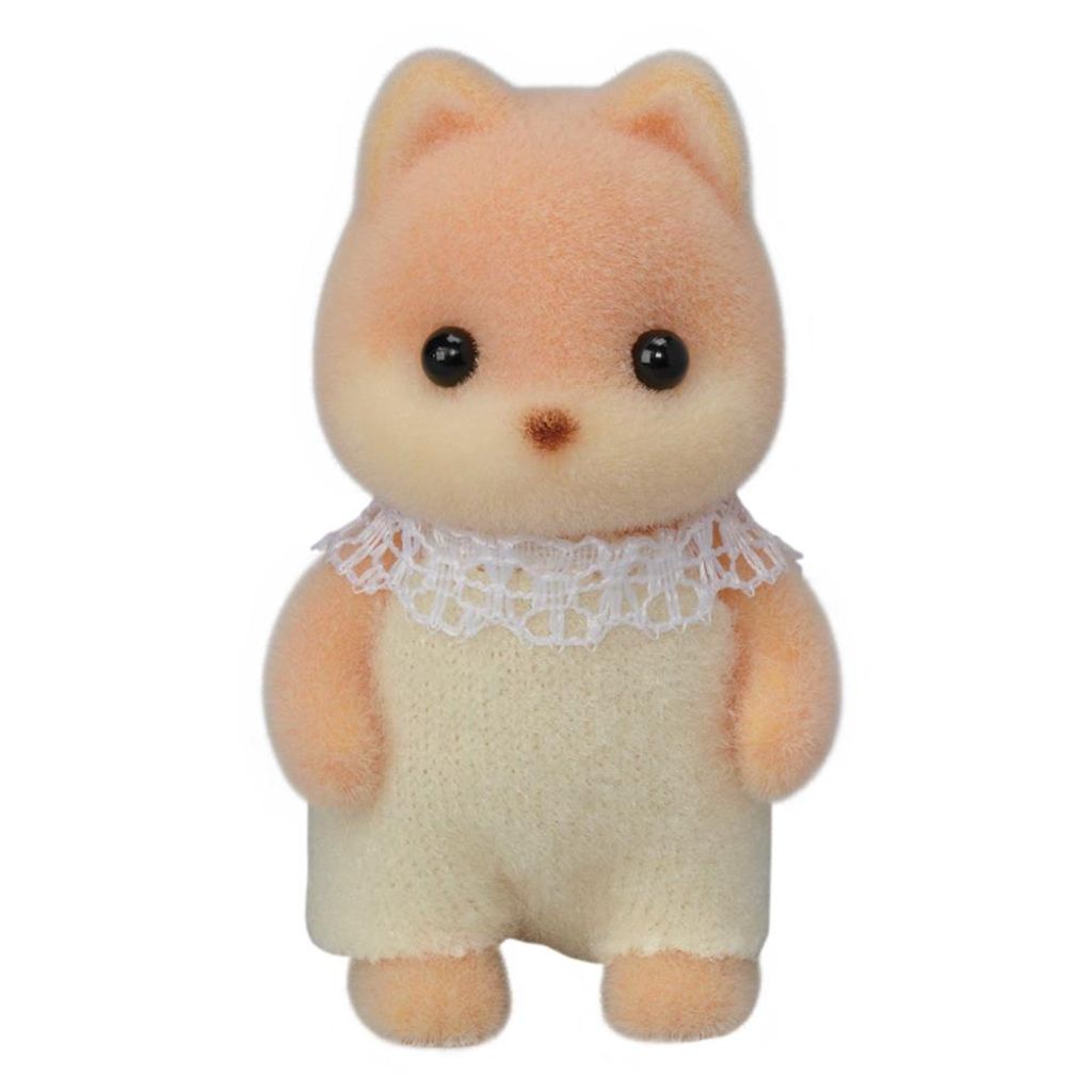 Sylvanian Families 5459 Karamell Hund Familie – Niedliche Spielfiguren Fürs Puppenhaus, 4-teilig
