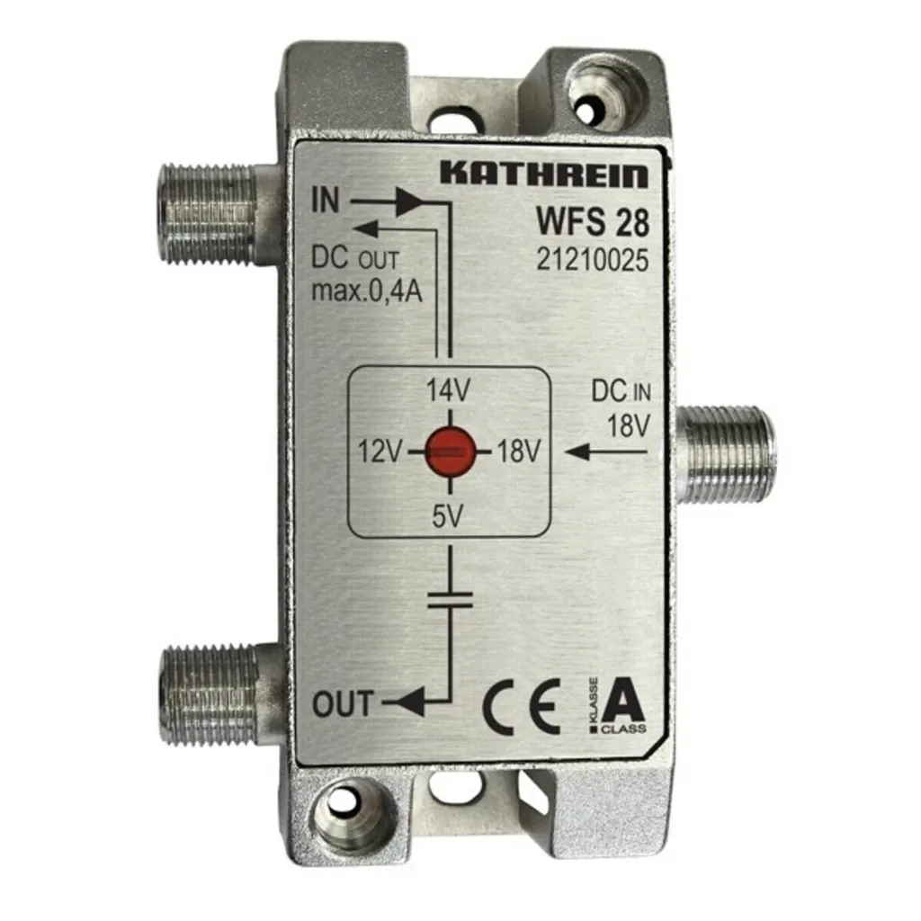 Kathrein WFS 28 Filtre d'Alimentation 5-2150MHz Haute Protection NCF18